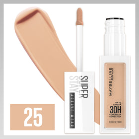 MAYBELLINE swatches on skin illustrating coverage and shade range