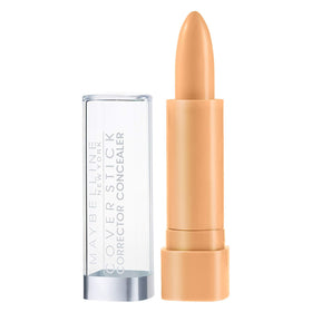 MAYBELLINE cover stick texture close-up showing creamy formula for smooth blending