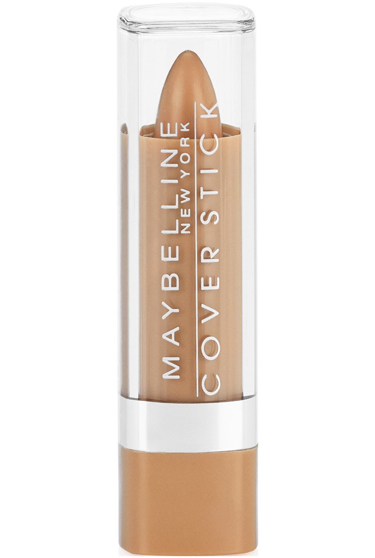Maybelline cover stick front packaging showing shade and compact size