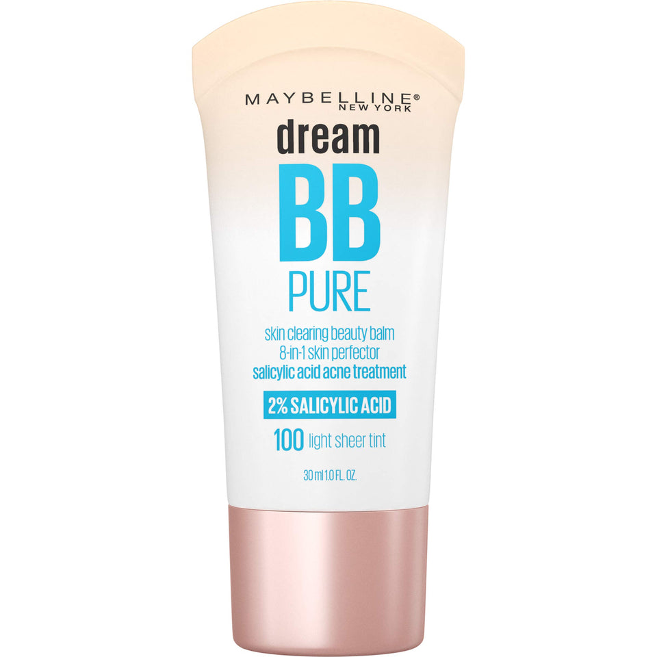 Maybelline Dream Pure front packaging showing tube and shade, clear product identity and benefit