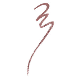 MAYBELLINE dusty rose pencil next to finger showing compact scale