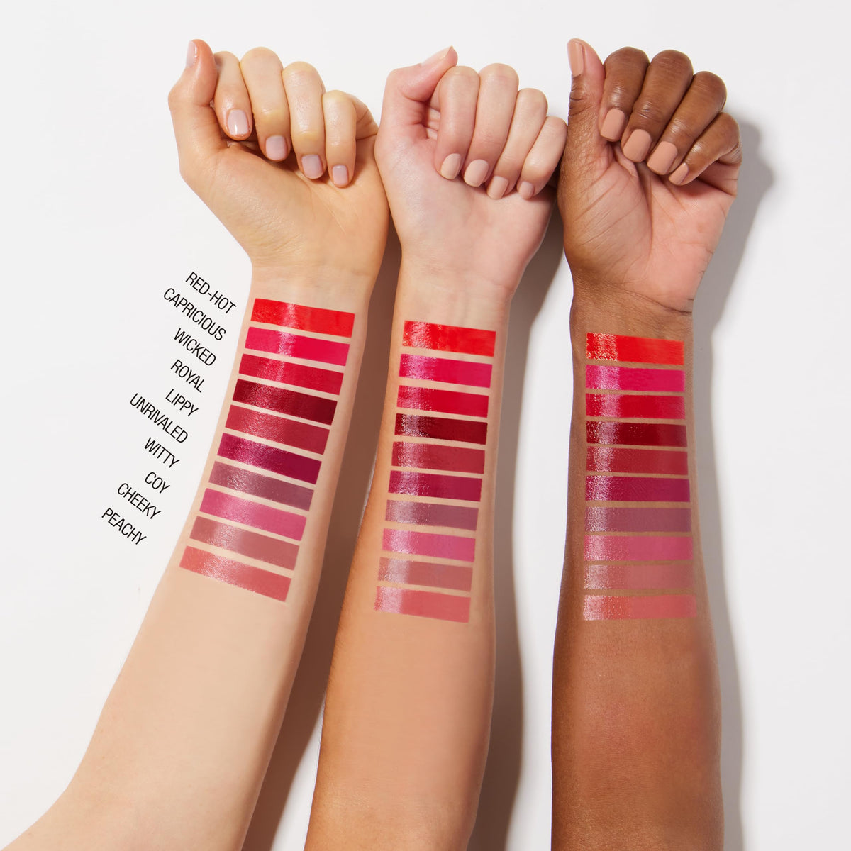Maybelline worn in evening setting demonstrating bold berry burgundy and confident look