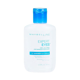 MAYBELLINE Expert Eyes clear liquid close-up drop highlighting non-greasy texture
