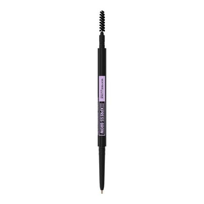Maybelline front packaging showing pencil and spoolie for easy identification and storage