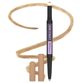 Maybelline Express Brow front view showing pen ends and lightweight design for quick application
