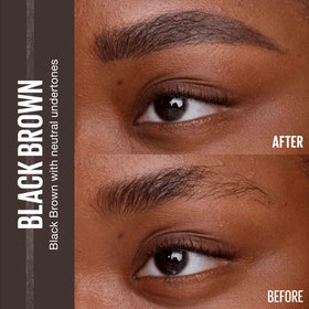 Maybelline express brow tip closeup showing ultra slim 1.5mm point, precise strokes