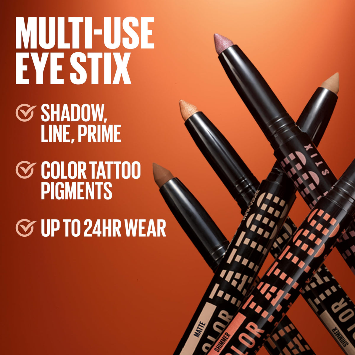 MAYBELLINE built-in sharpener detail ensuring precise liner control benefit