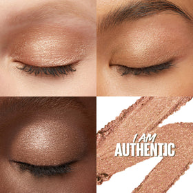 MAYBELLINE close-up texture of creamy Eye Stix showcasing smooth blendability