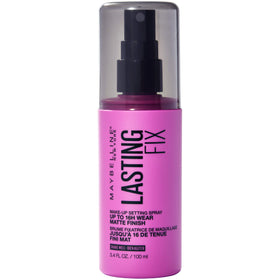 Maybelline bottle front packaging showing product name and matte claim for long hold