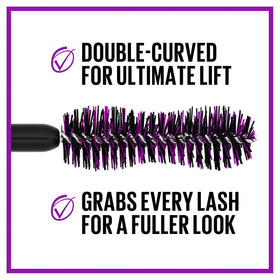 MAYBELLINE mascara worn in daytime makeup for natural lifted lashes