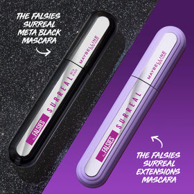 Maybelline tube beside ruler for scale and travel-friendly size
