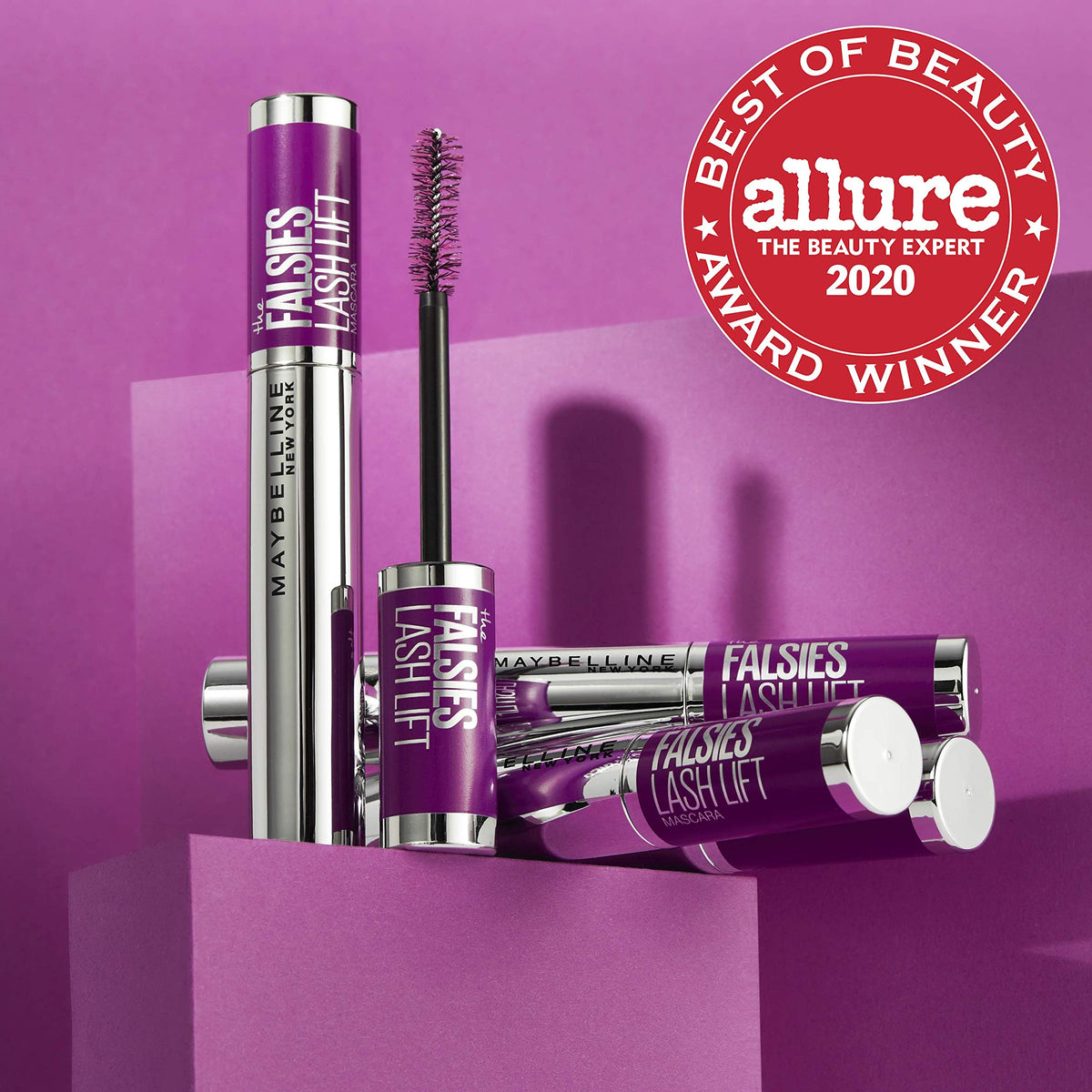 MAYBELLINE waterproof mascara bead-resistant test for lasting wear