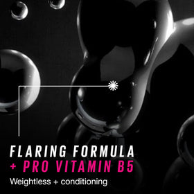 MAYBELLINE size comparison with common objects to show product scale and portability