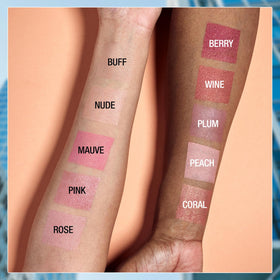 MAYBELLINE product label and ingredients for confident shade selection