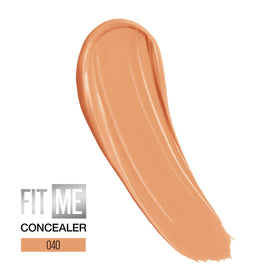 Maybelline Fit Me concealer wand applying precise dots for spot coverage