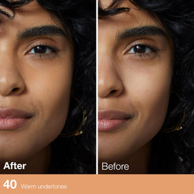 Maybelline Fit Me concealer swatch showing smooth texture and blendability
