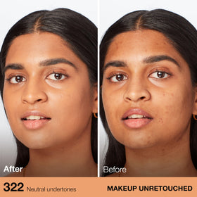 Maybelline Fit Me applied on skin demonstrating even coverage and natural radiance