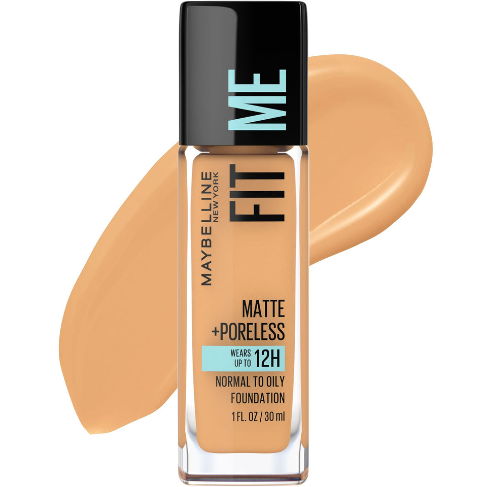 MAYBELLINE front bottle golden showing product and shade benefit