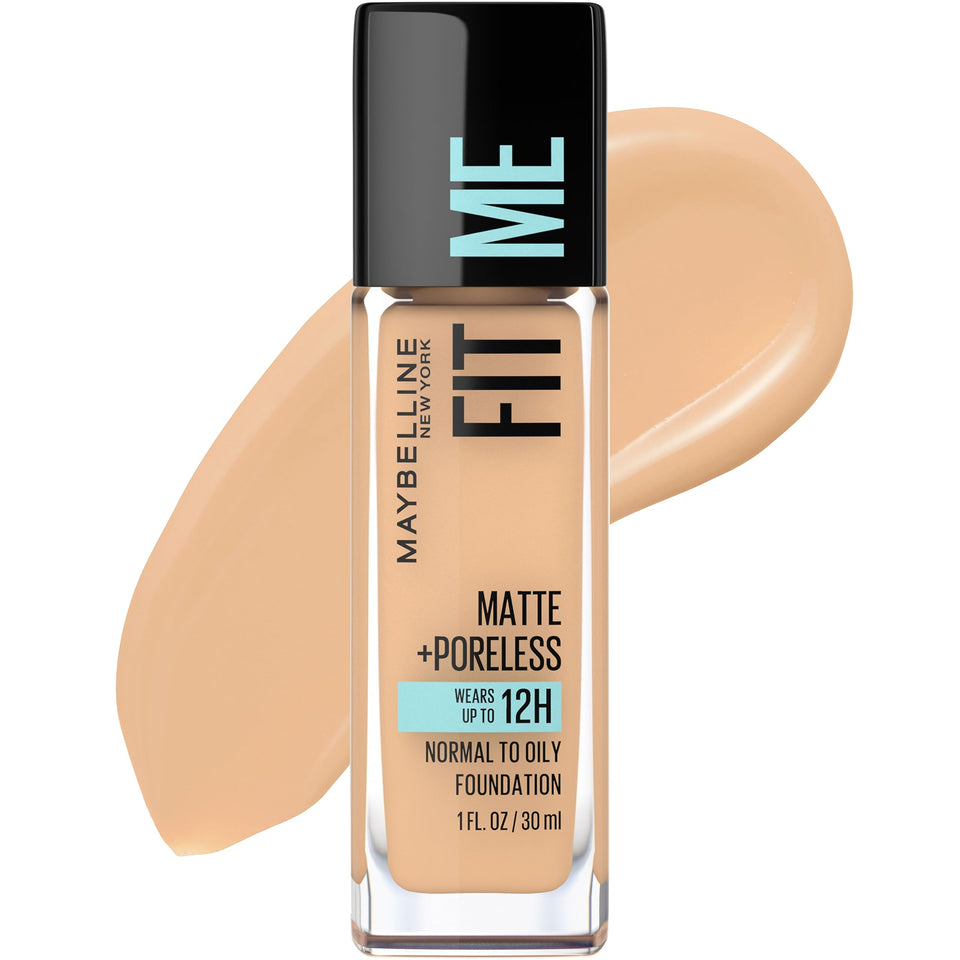 MAYBELLINE front packaging showing bottle and shade for easy selection