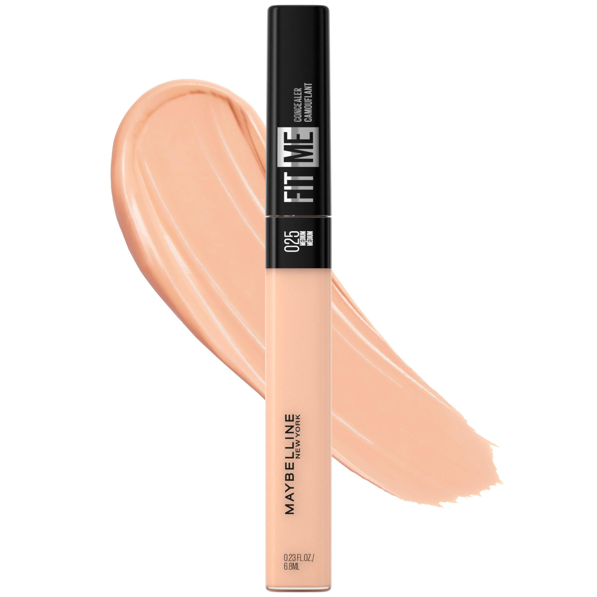 Maybelline Fit Me front packaging showing product and shade label for easy identification