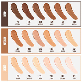 MAYBELLINE concealer tucked inside a makeup bag for on-the-go touch-up convenience