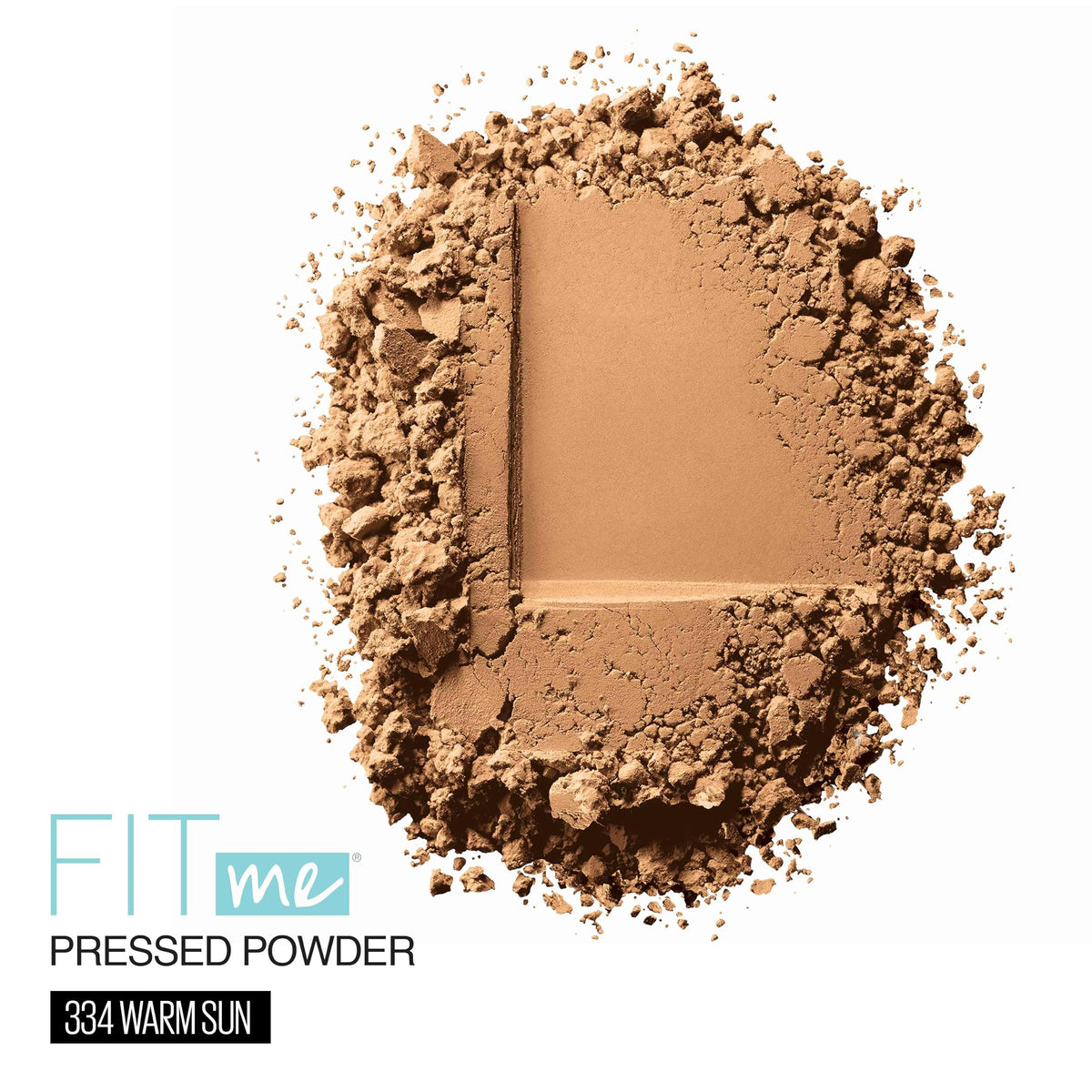 Maybelline Fit Me application on T-zone illustrating matte control and reduced shine
