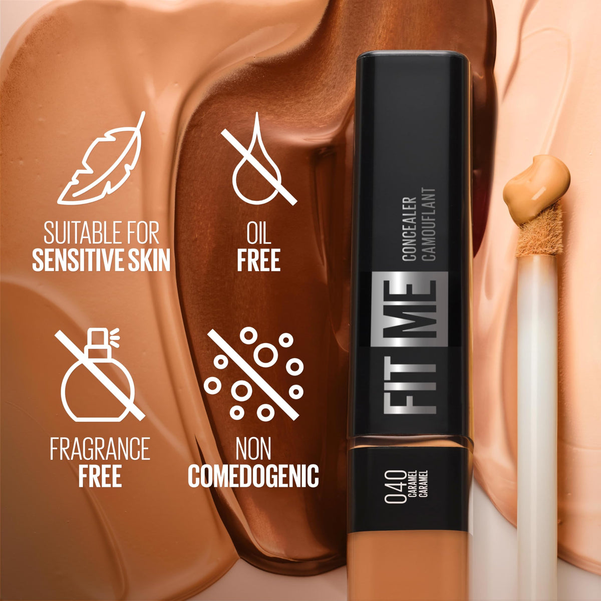 Maybelline Fit Me in morning routine setting showing easy daily use benefit