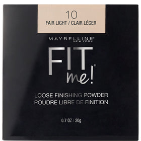 MAYBELLINE jar front view showing powder and compact design for easy finishing