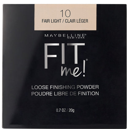 MAYBELLINE jar front view showing powder and compact design for easy finishing
