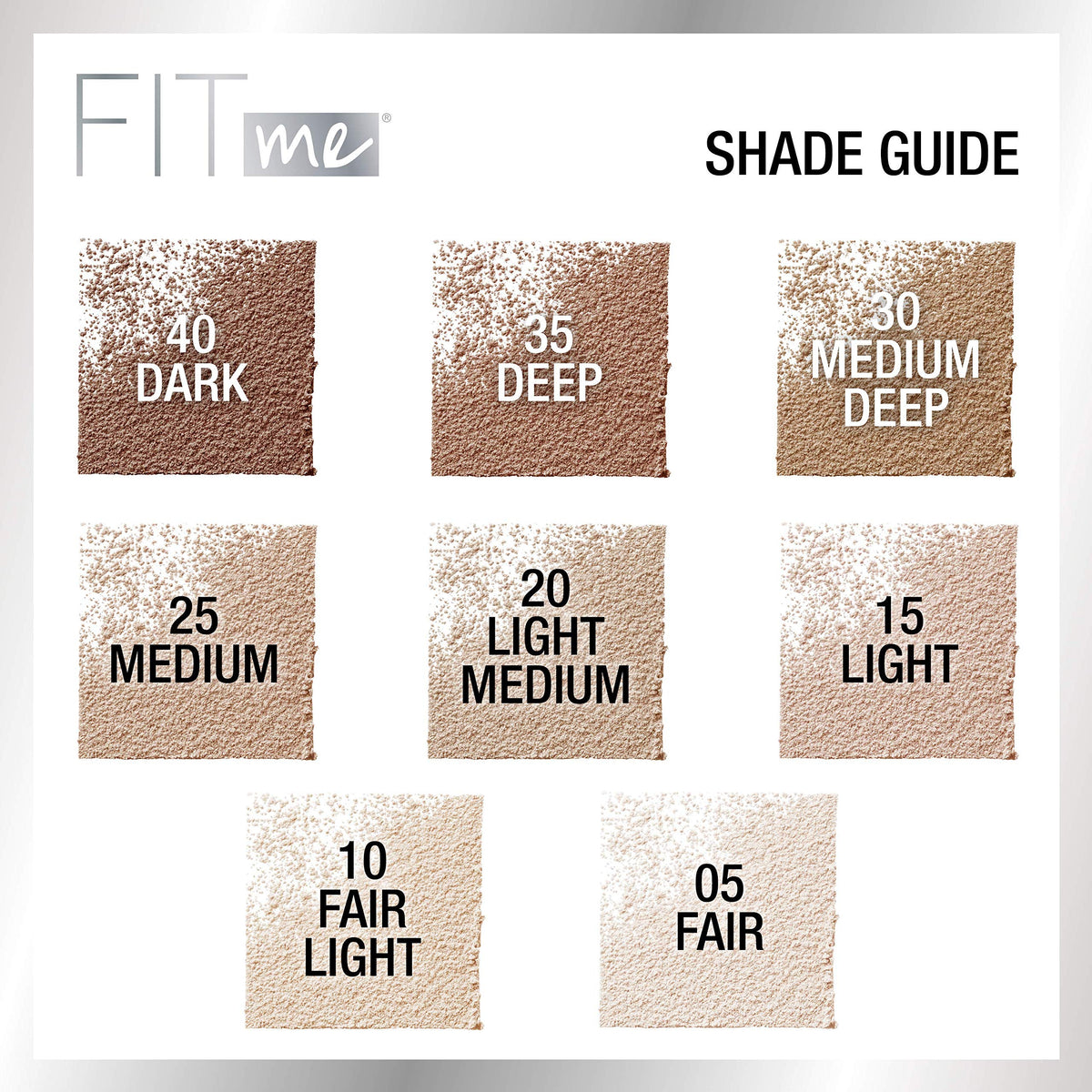 Maybelline Fit Me loose powder on vanity next to mirror showing polished, camera-ready look