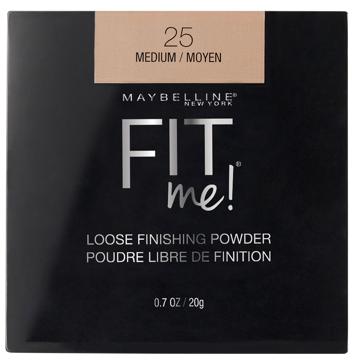 Maybelline jar front view showing medium shade and packaging benefit
