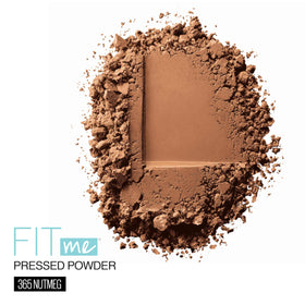 Maybelline open powder pan close-up highlighting smooth pressed texture and blendability