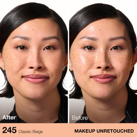 Maybelline powder texture close-up demonstrating smooth finish