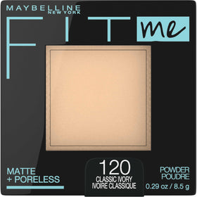 MAYBELLINE compact front view showing brand and sleek packaging for travel