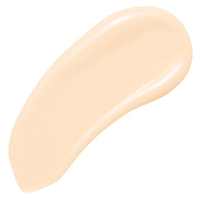Maybelline pump and clear bottle detail showing easy-dispense benefit