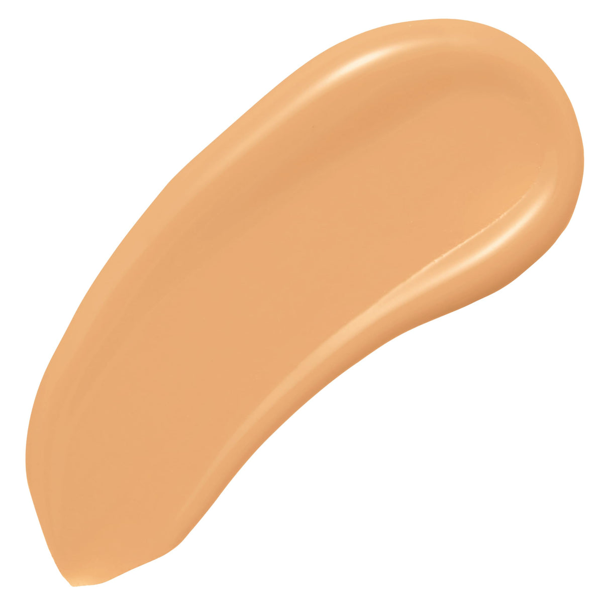 MAYBELLINE pump and label close-up highlighting easy dispensing benefit