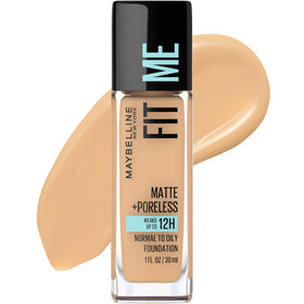 MAYBELLINE front packaging showing product and shade Rich Tan for easy selection