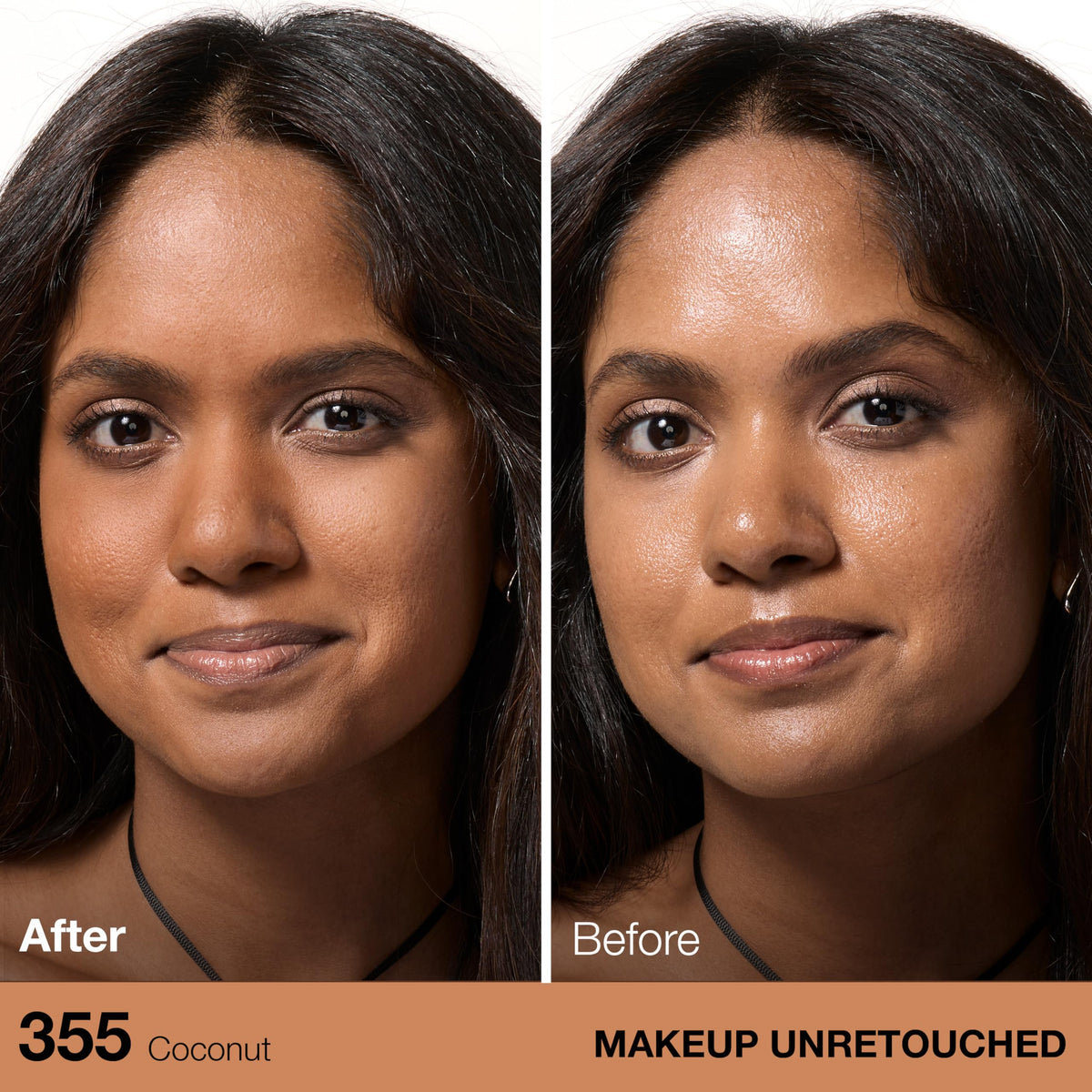 MAYBELLINE swatch of Coconut on arm showing blendable color and pore-blurring benefit