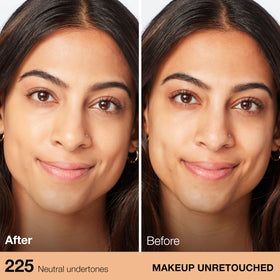 Maybelline Fit Me wrist swatches demonstrating Medium Buff match, helps choose right tone