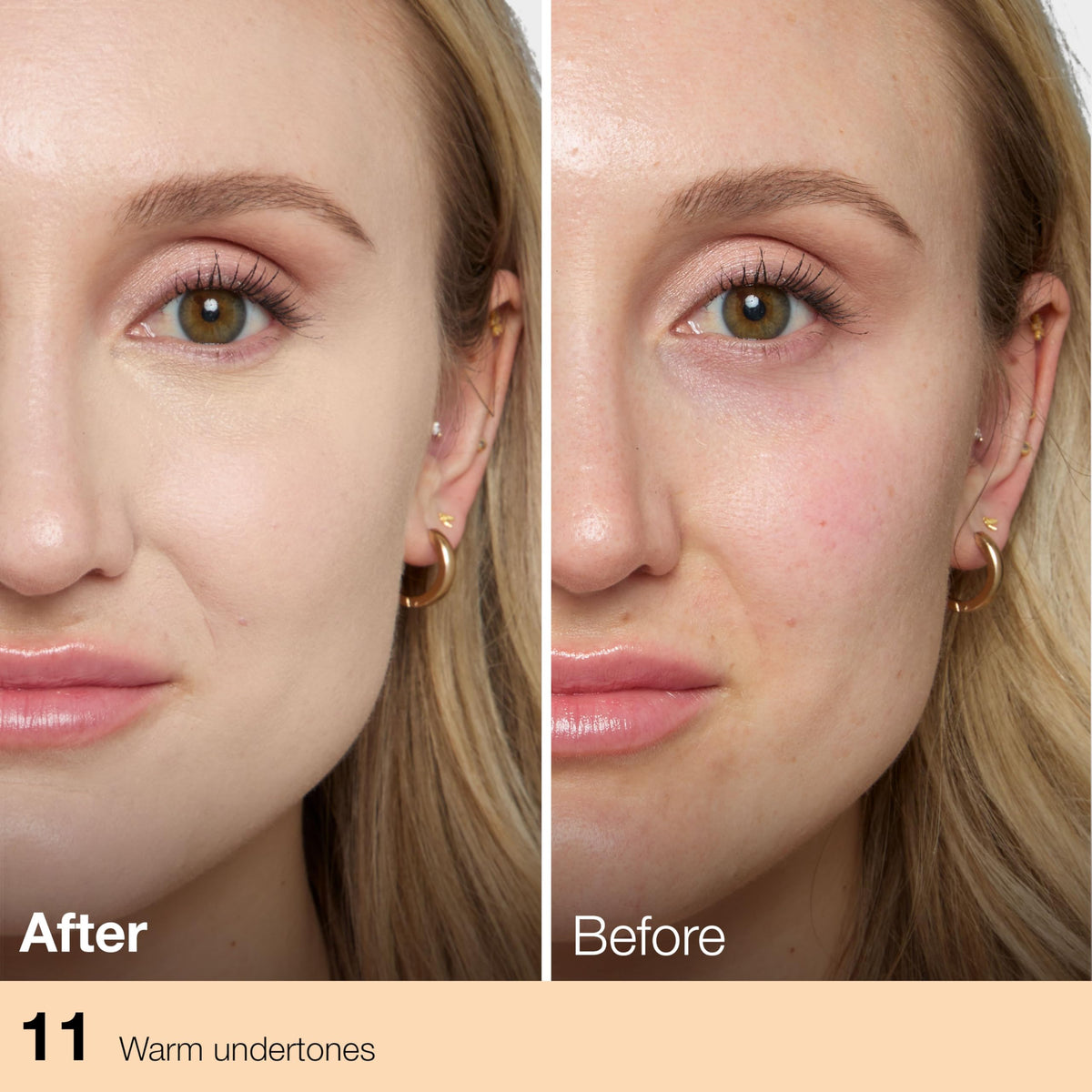 maybelline fit me texture swiped on skin illustrating blendable lightweight finish