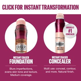 Maybelline foundation worn by model showing natural finish