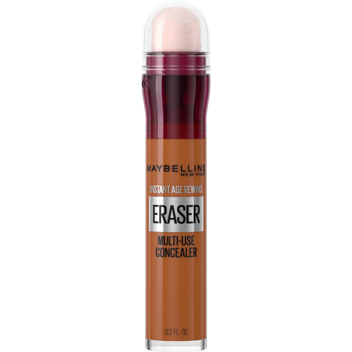 Maybelline front packaging showing product and shade for quick identification and convenience