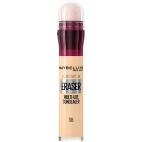 Maybelline front packaging showing product and shade, clear compact travel benefit