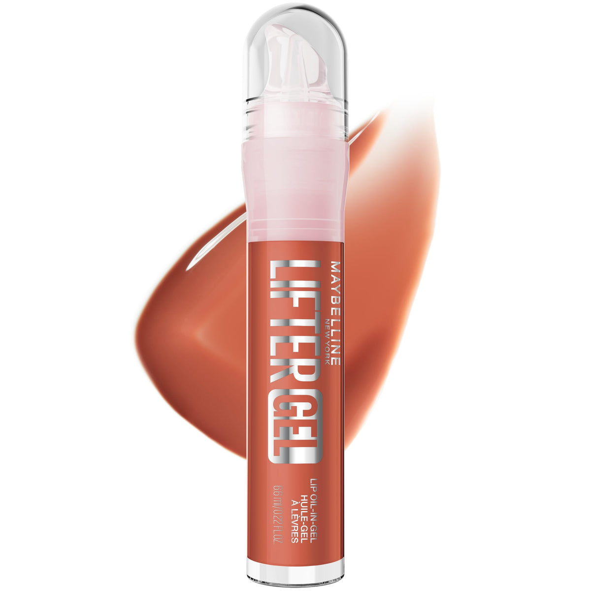 MAYBELLINE front packaging showing shade and glossy finish benefit