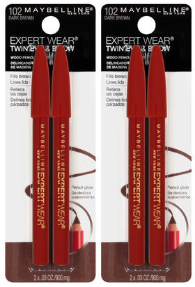 MAYBELLINE front packaging showing two pencils and product benefits
