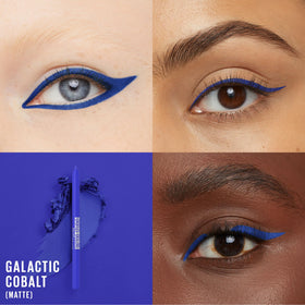 MAYBELLINE Galactic Cobalt sharpened tip highlighting precise application