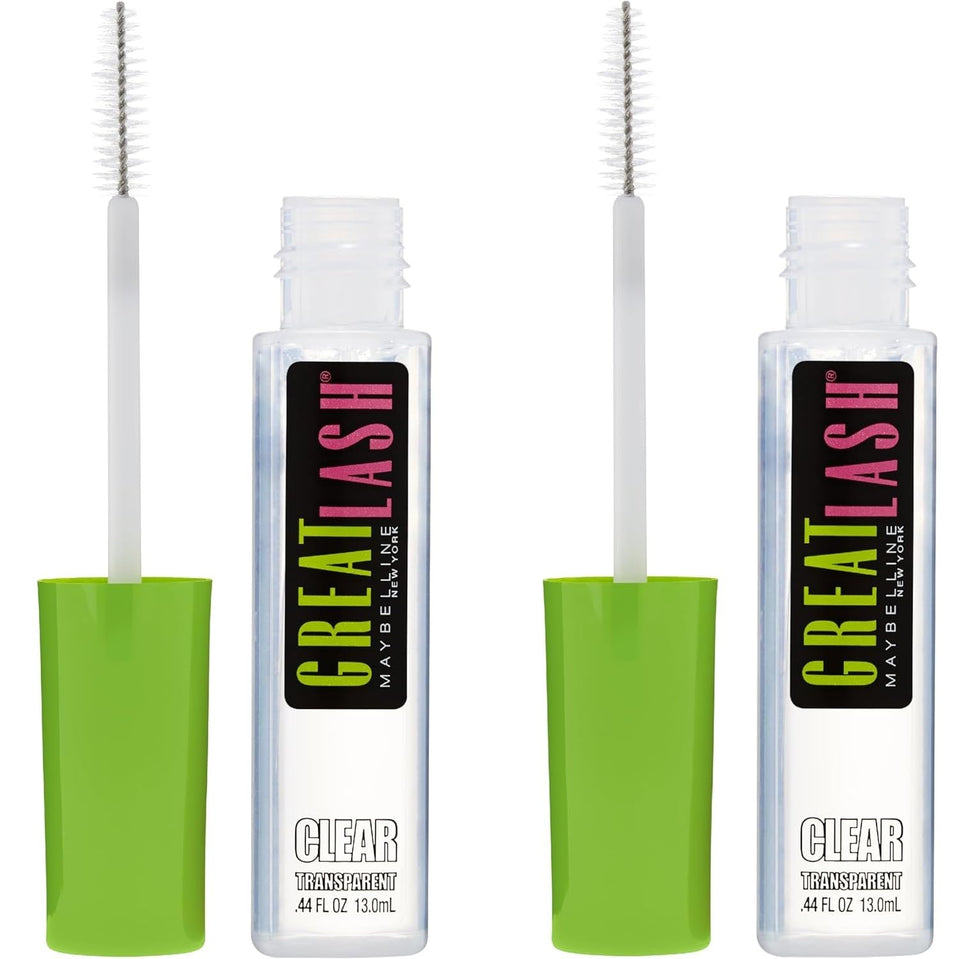 Maybelline Great Lash clear front packaging showing product benefits