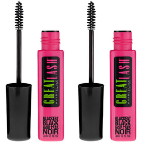 Maybelline Great Lash front packaging showing product and label benefits