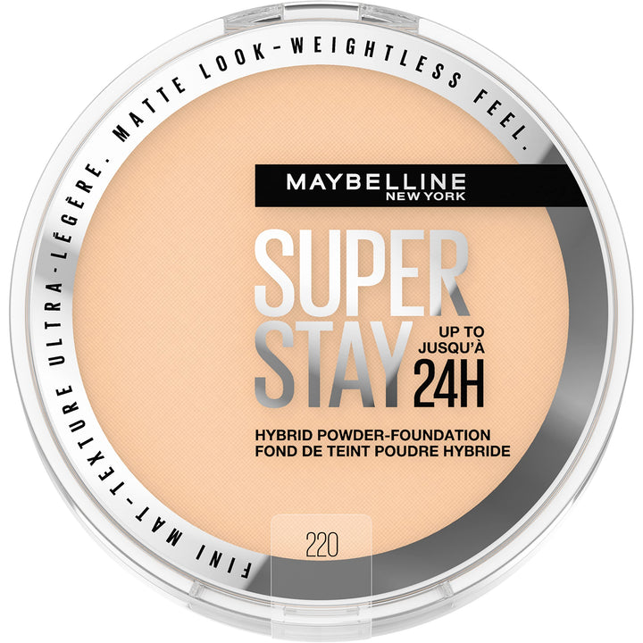 MAYBELLINE front compact view showing sleek packaging and product name for easy identification