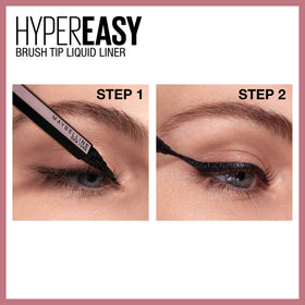 MAYBELLINE eyeliner being applied to upper lashline for precise definition